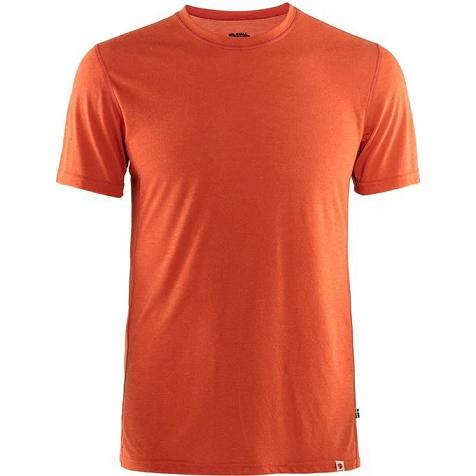 Fjallraven Tilbud T-Shirt Herre High Coast Rød QLEP18246
